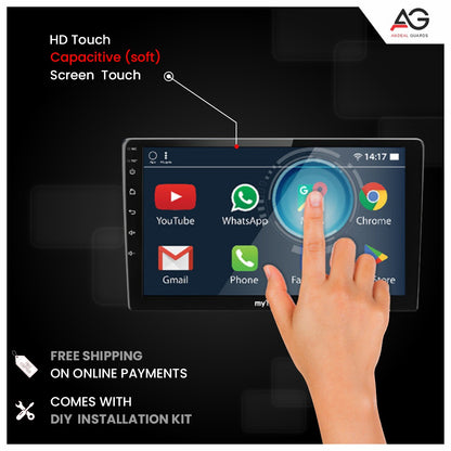 BMW 6GT TOUCH INFOTAINMENT AND REAR SCREEN PROTECTOR COMBO .