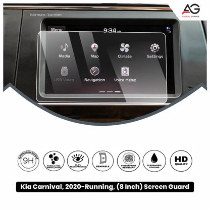 Kia Carnival 8 Inch [2020-Running] Screen Protector