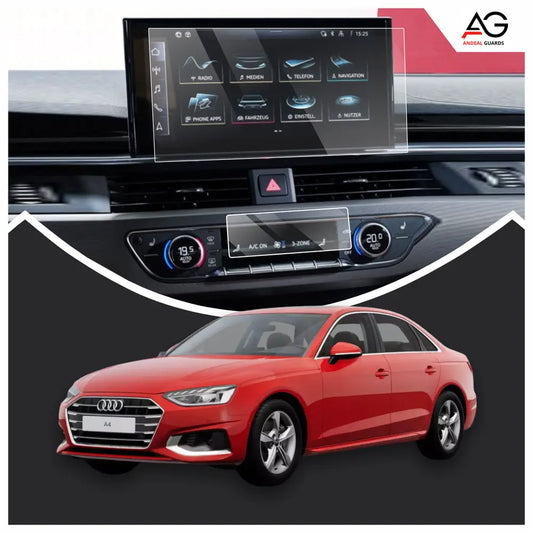 Audi A4 Infotainment & Front AC 10.1 Inch [2022-Running] Screen Protector