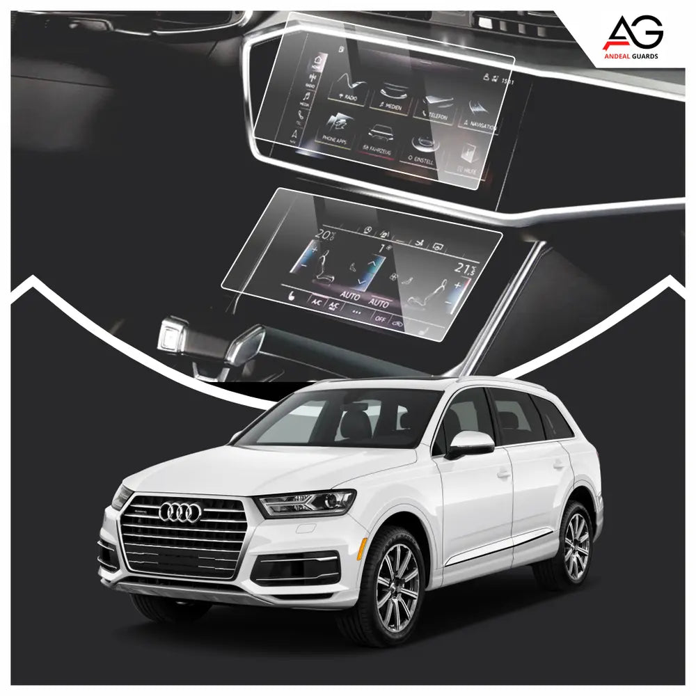 Audi Q7 Infotainment Front AC & Infotainment [2021- Running] Screen Protector