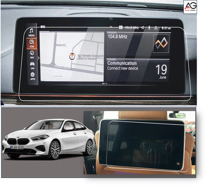 BMW 6GT TOUCH INFOTAINMENT AND REAR SCREEN PROTECTOR COMBO .