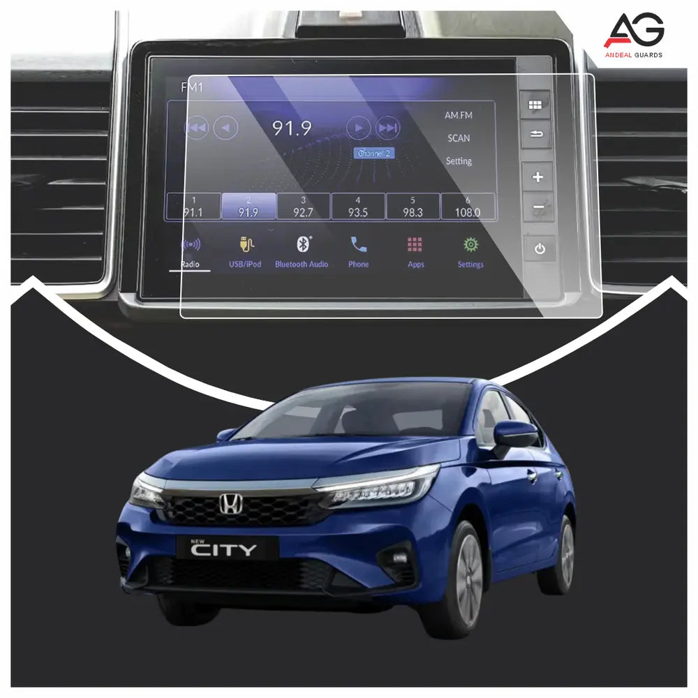 Honda City Facelift [V, V-X, ZX] 8 inch [2023-running] Screen Protector