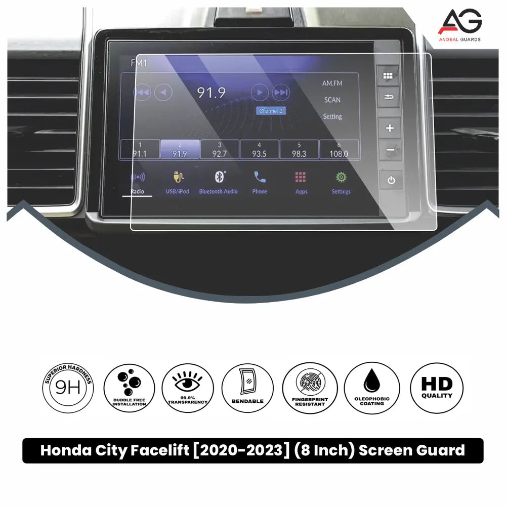 Honda City Facelift 8 Inch [2020-2022] Screen Protector