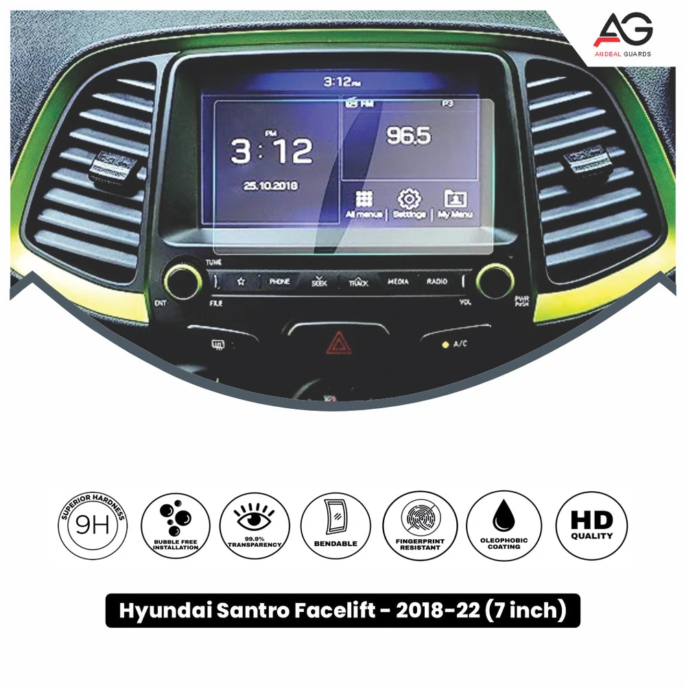 Hyundai Santro Facelift 7 Inch [2018-2022] Screen Protector