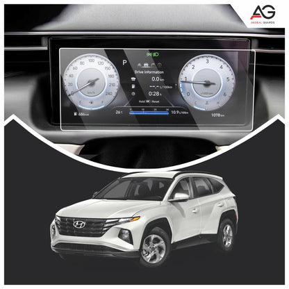 Hyundai Tucson Speedometer/Cluster 10.25 Inch [2022-Running] Screen Protector