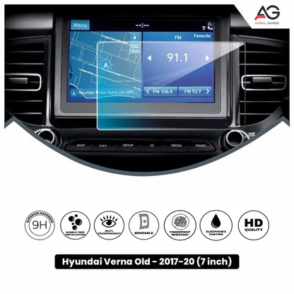 Hyundai Verna Old 7 Inch [2017-2020] Screen Protector