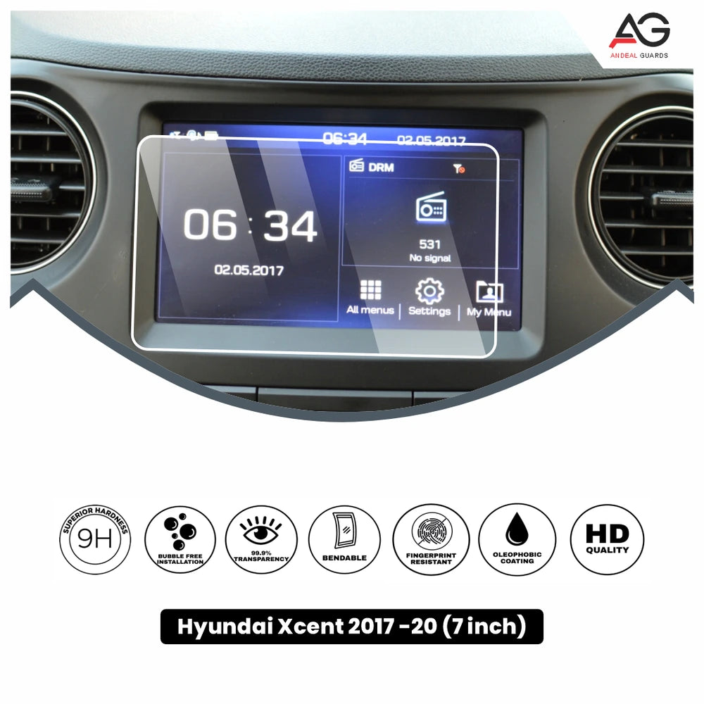 Hyundai Xcent [2017-2020] 7 Inch Screen Protector