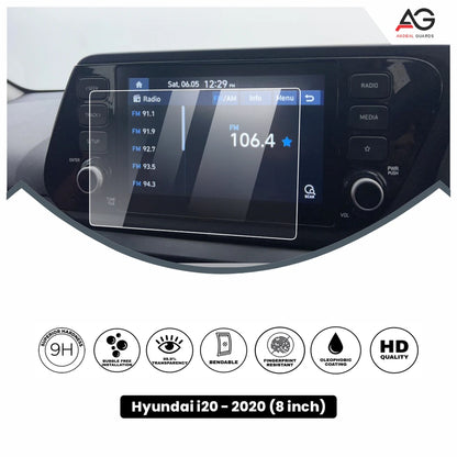 Hyundai i20 8 Inch [2020-Running] Screen Protector