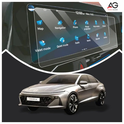 Hyundai Verna Facelift 10 Inch [2023- Running] Screen Protector