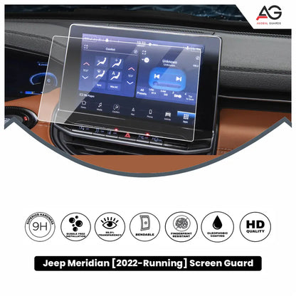 Jeep Meridian 10.1 Inch [2022-Running] Screen Protector