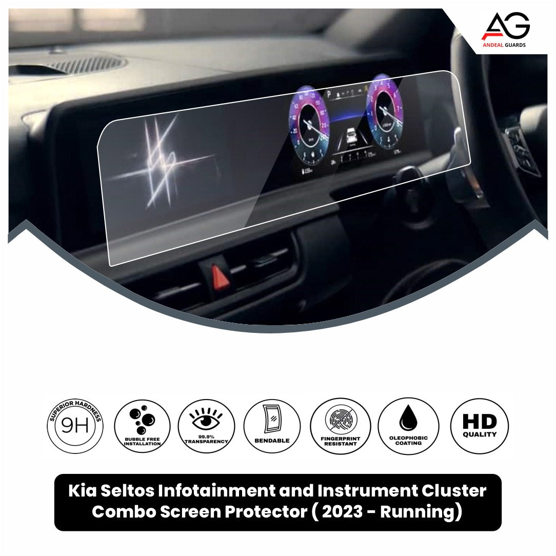 Kia Seltos Facelift [2023-Running] HTX HTX+ GTX+ Screen Protector