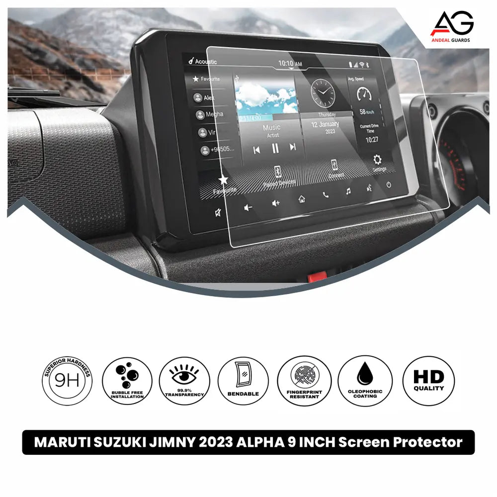 Maruti Suzuki Jimny Alpha 9 Inch [2023-Running] Screen Protector