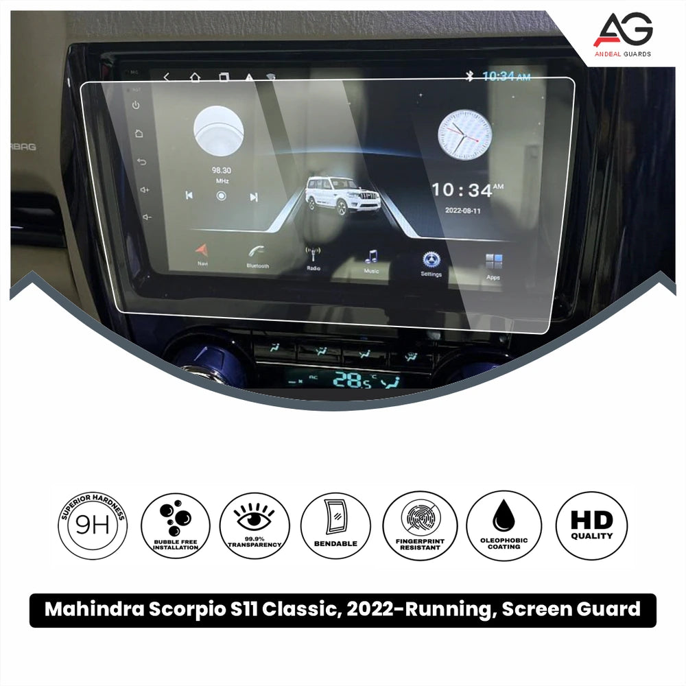 Mahindra Scorpio S11 Classic [2022-Running] Screen Protector