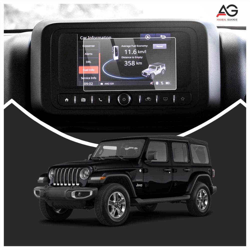 Mahindra Thar 7 Inch [2020- Running] Screen Protector