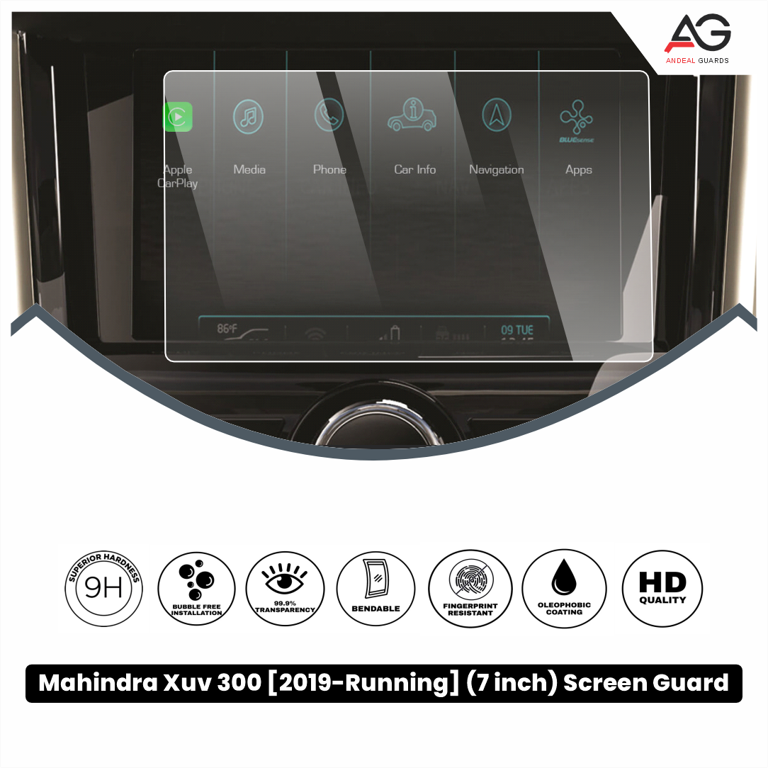 Mahindra XUV 300 7 Inch [2019-Running] Screen Protector