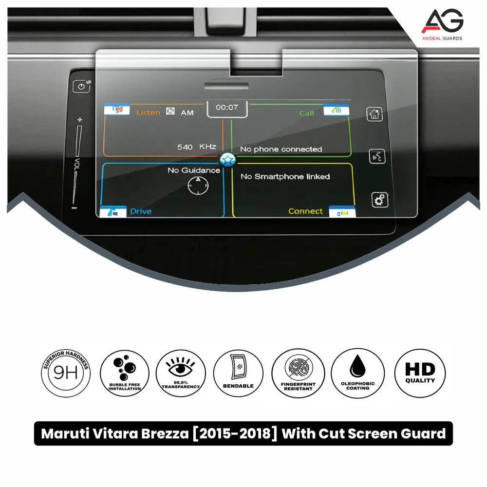 Maruti Vitara Brezza With Cut [2015-2018] Screen Protector