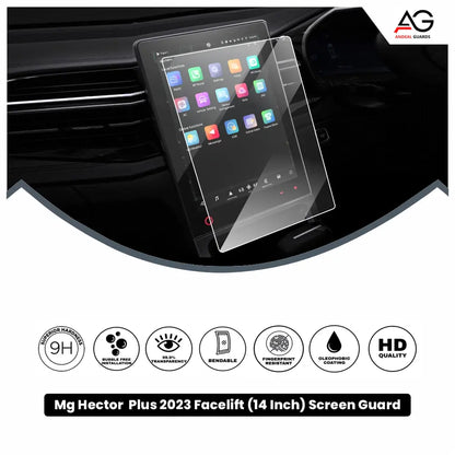 Mg Hector Plus Facelift 14 Inch [2023-Running] Screen Protector