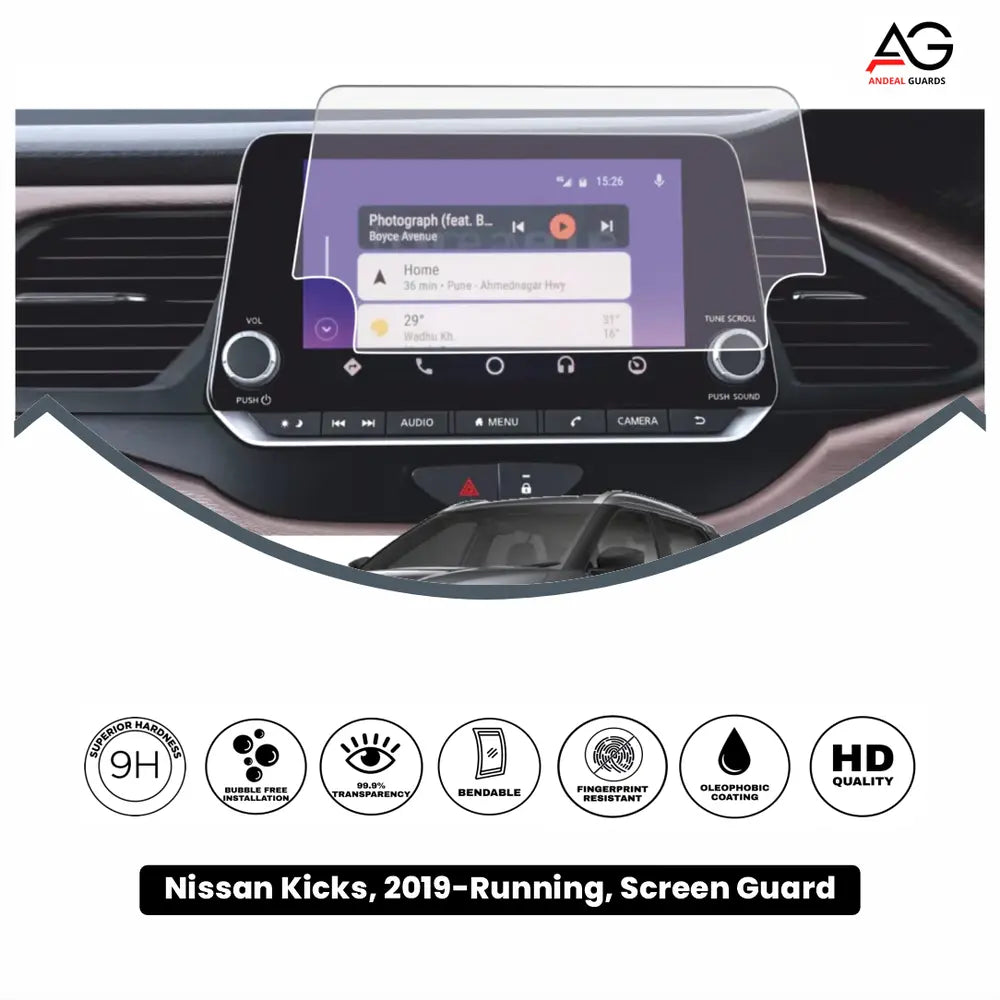 Nissan Kicks [2019-Running] Screen Protector