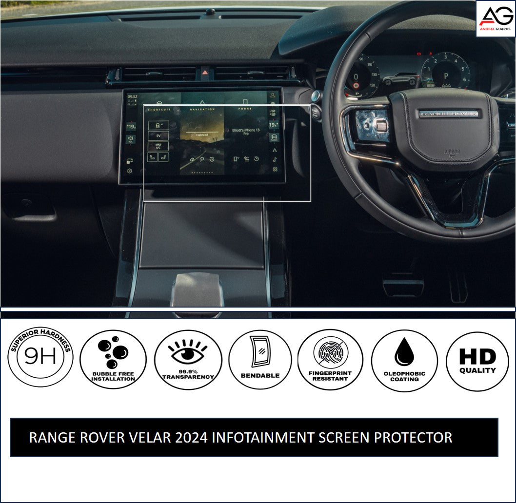 Land Rover Range Rover Velar Infotainment System [2024- Running] Screen Protector