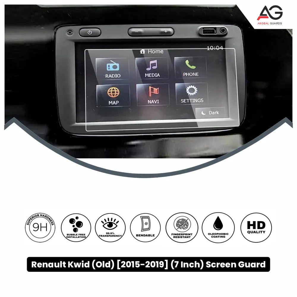 Renault Kwid (Old) 7 Inch [2015-2019] Screen Protector