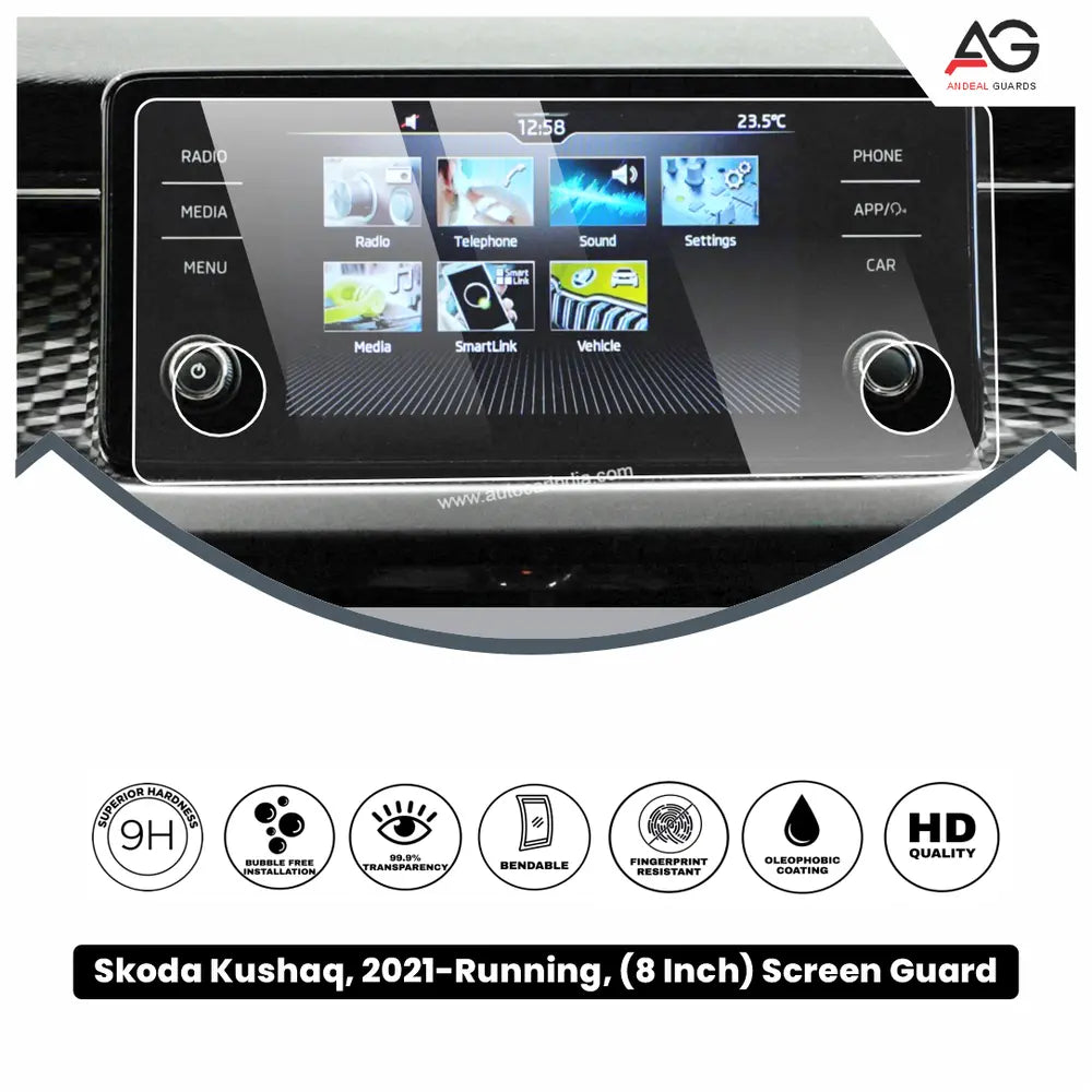 Skoda Kushaq 8 Inch [2021-Running] Screen Protector