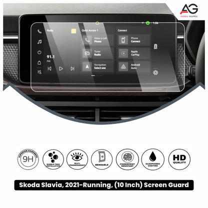 Skoda Slavia 10 Inch [2021-Running] Screen Protector