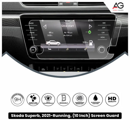 Skoda Superb 10 Inch [2021-Running] Screen Protector