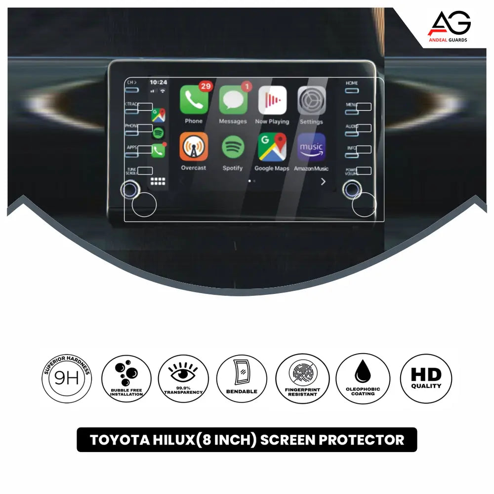 Toyota Hilux 8-Inch Screen Protector