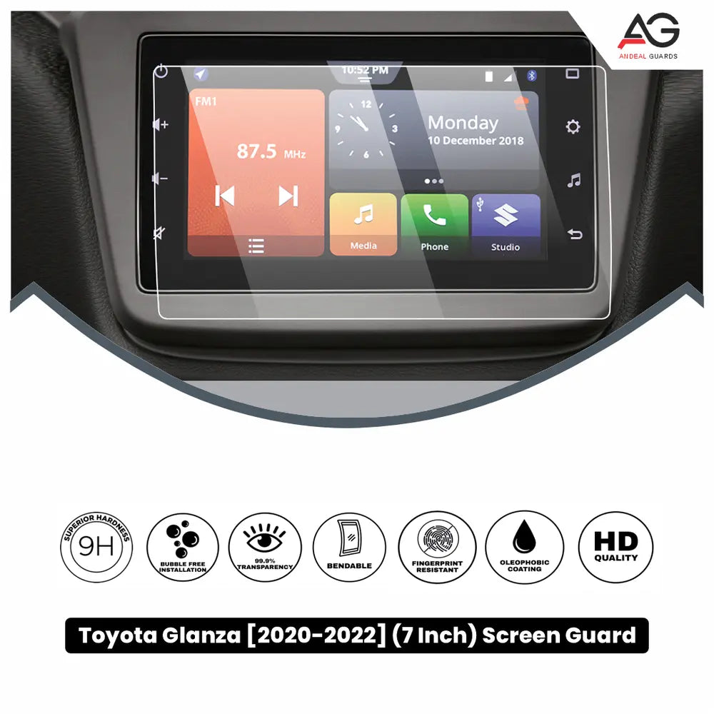 Toyota Glanza 7 Inch [2020-2022] Screen Protector