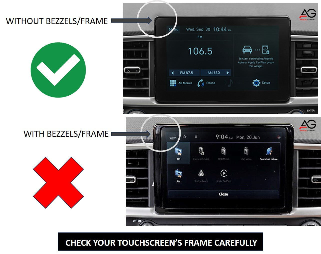 Hyundai Venue  TouchScreen Protector [2019-2022]