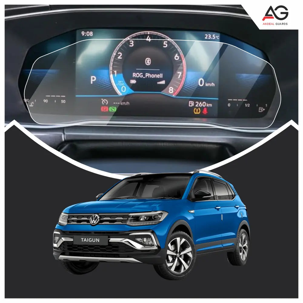 Volkswagen Taigun Cluster 10 Inch [2022-Running] Screen Protector