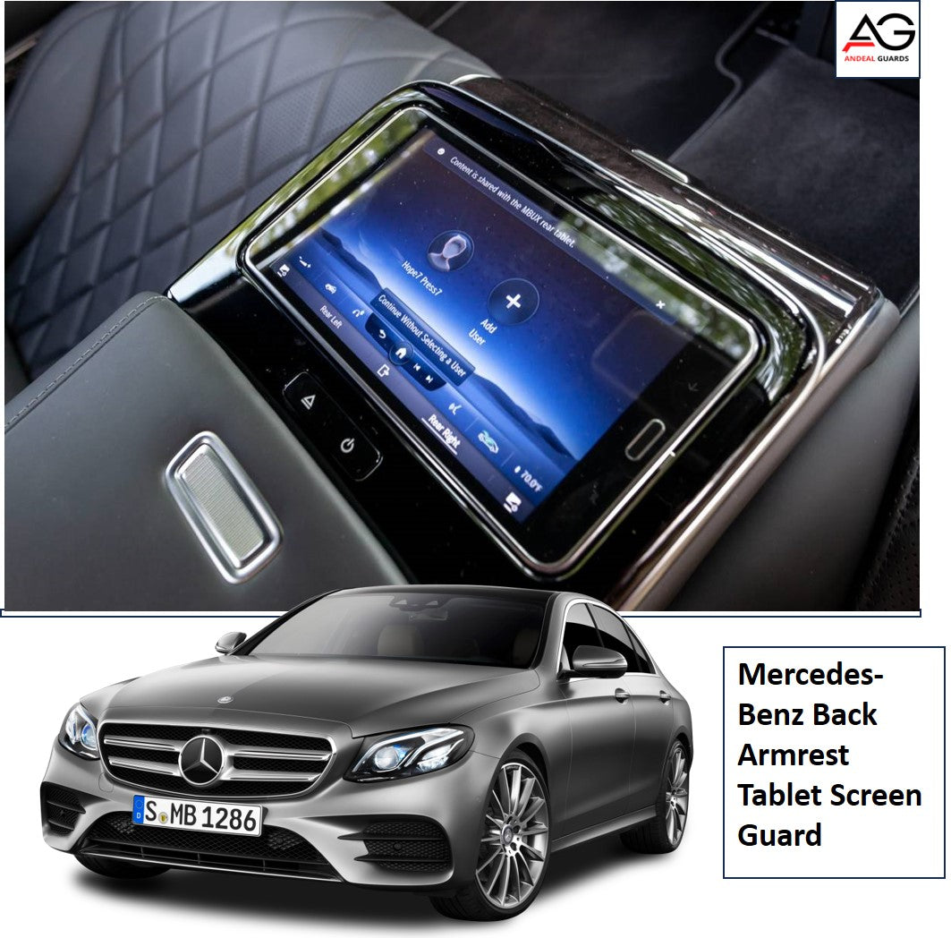 Mercedes-Benz Back Armrest Tablet Screen Guard [Compatible with GLS & E-Class] Screen Protector