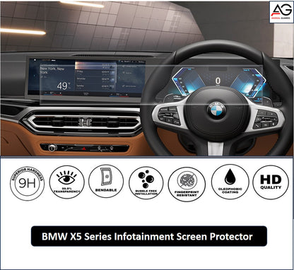 BMW X5 Series Infotainment System  Screen Protector [2023-Running]